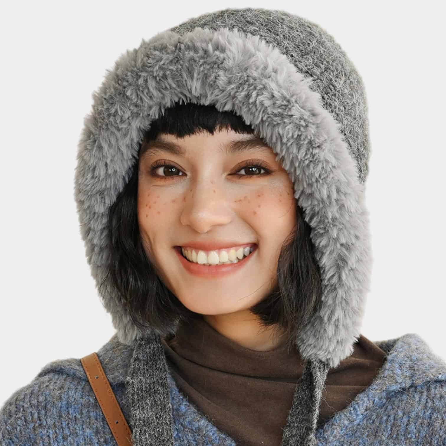 Damen Trapper Mütze – Bild 2