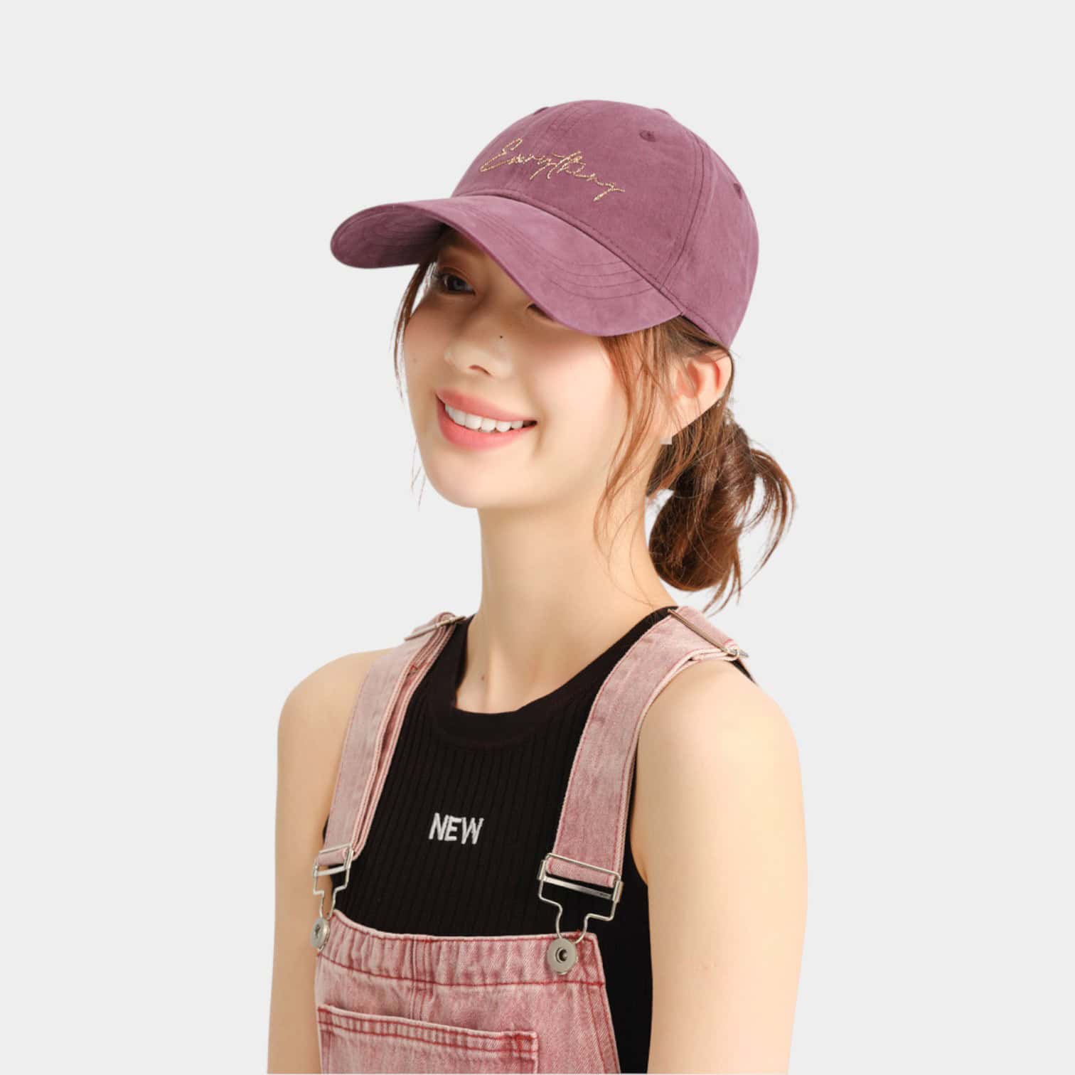 Damen Kappe mit Textdruck – Bild 5