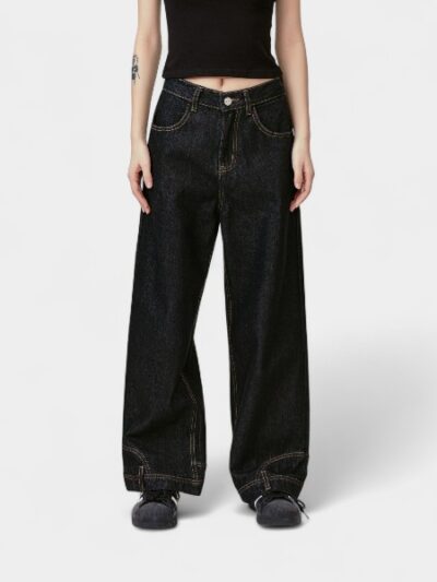 Damen Jeans mit Relaxed Fit/Loose Fit