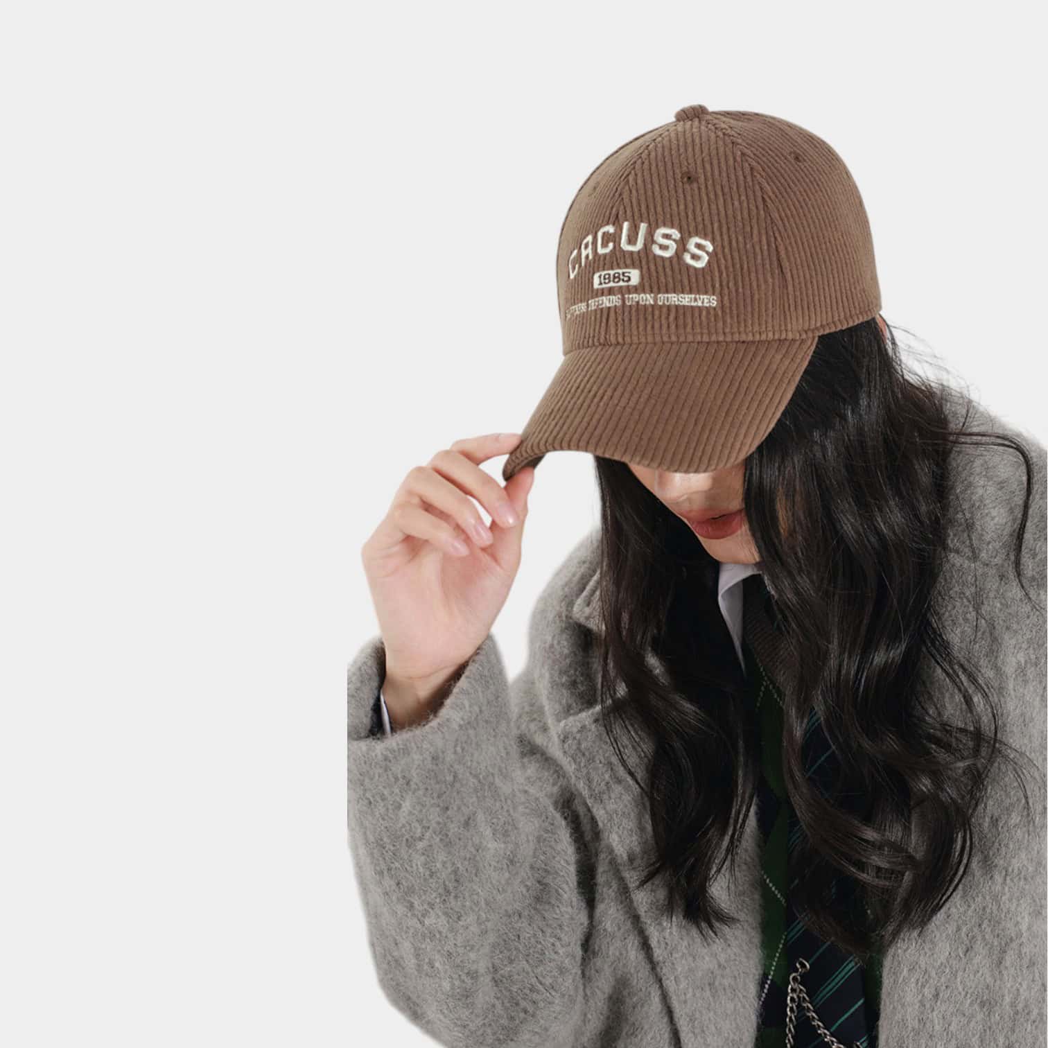 Damen Kappe mit Textdruck – Bild 4